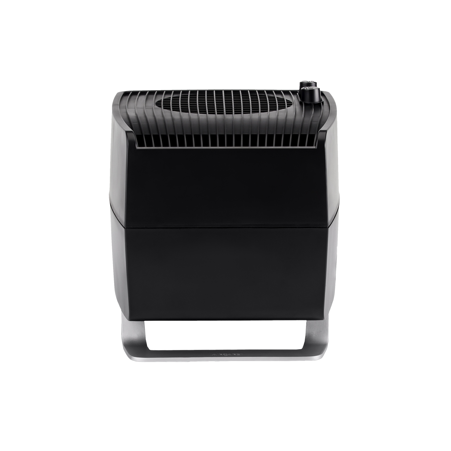 Black AIRCARE Companion CM330ABLK evaporative humidifier shown in the manufacturer product gallery