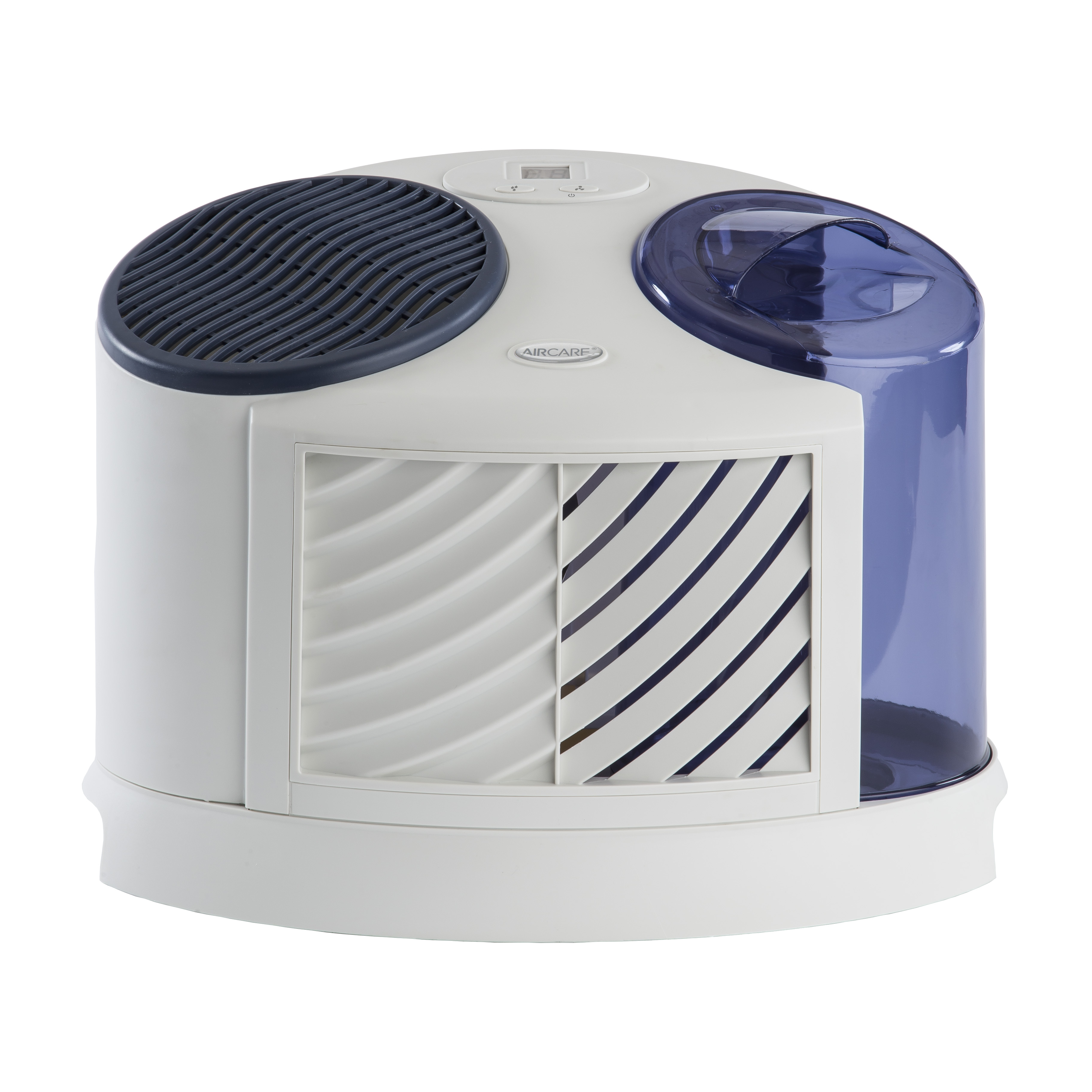 AIRCARE TABLE-TOP evaporative humidifier, U.S. SKU 7V7D6 100, shown from the front