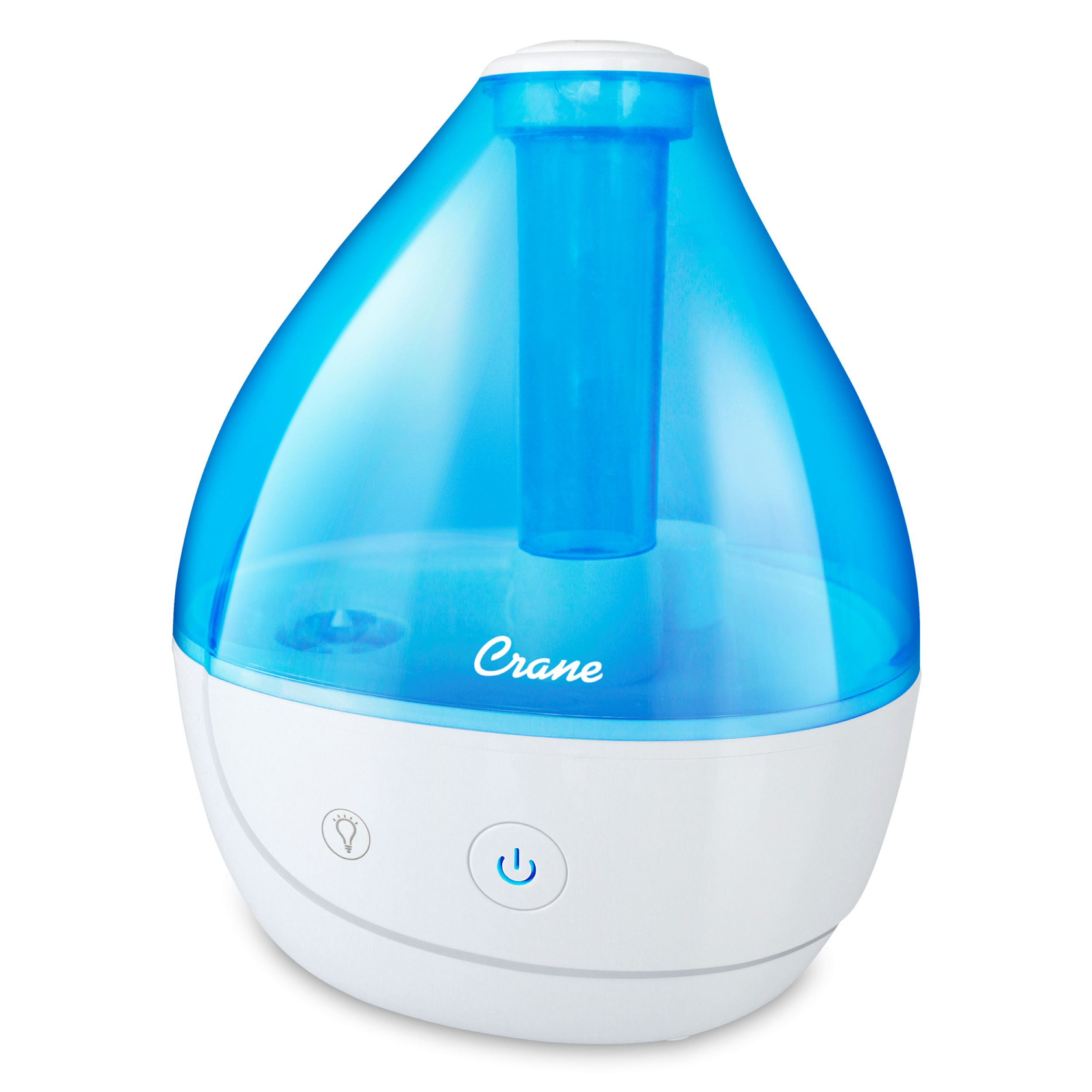Humidificateur ultrasonique à brume froide Crane EE-5952, à unité complète, tel qu’il apparaît sur sa page produit américaine exacte de Crane.