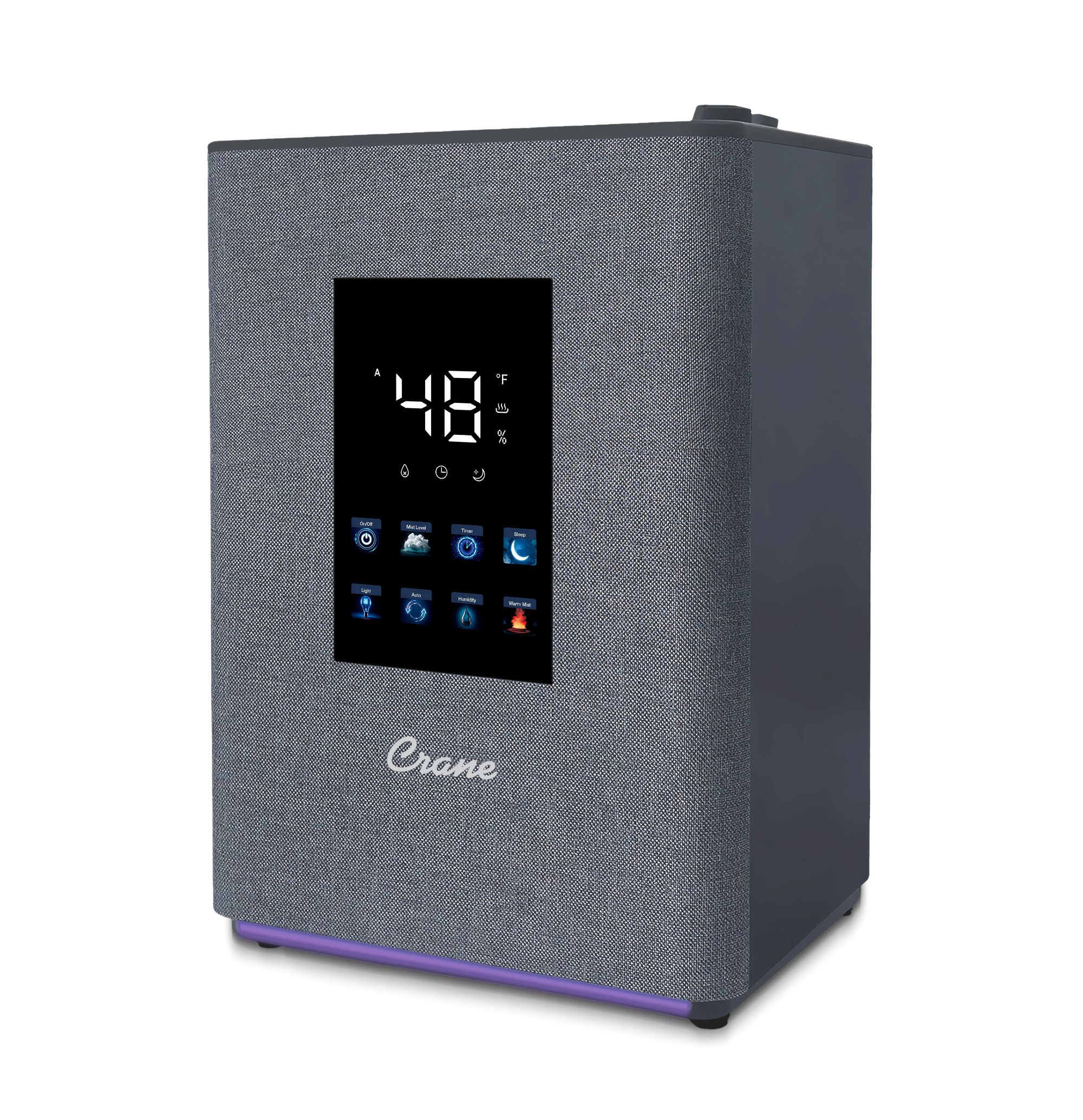 Crane Warm Cool Top Fill Ee6913 full-unit humidifier as shown on the exact Crane USA product page.