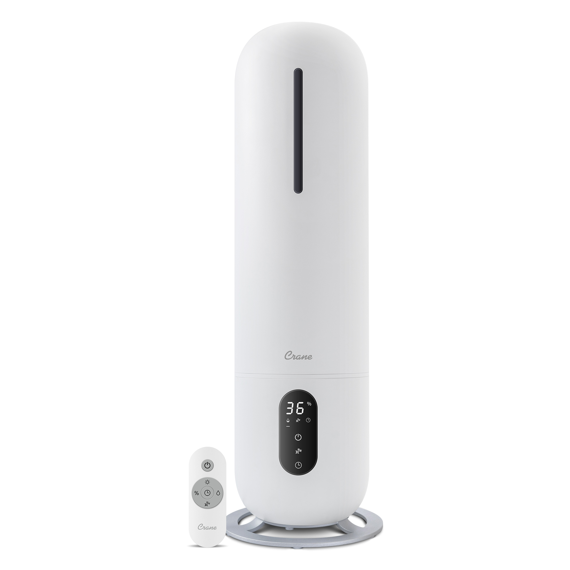 Crane Tower Cool Mist Ee6917 full-unit humidifier as shown on the exact Crane USA product page.